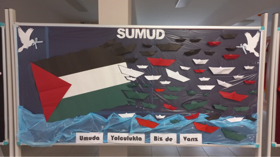 KÜRESEL SUMUD FİLOSUNA OKULUMUZ ÖĞRETMEN VE ÖĞRENCİLERİNDEN TAM DESTEK